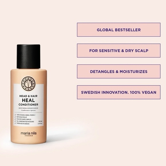 Maria Nila Head & Hair Heal Conditioner 3.4oz - Picture 4 of 4